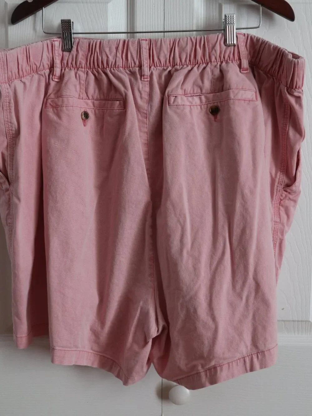 Old Navy Women's Plus Size 4X Pastel Pink Cotton Chino Everyday Shorts - Picture 4 of 4